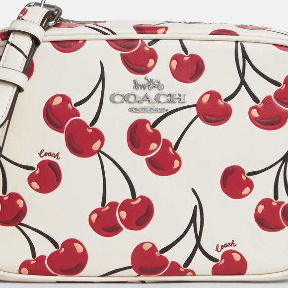Jamie Camera Bag With Cherry Print - Picture 5 of 10
